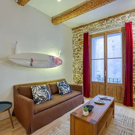 New - 1 Bed Apt Central Antibes Extérieur photo